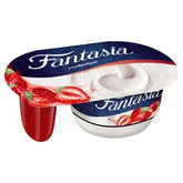 FANTASIA CREME-JOGURT MIT ERDBEEREN 118 G 12 STÜCK